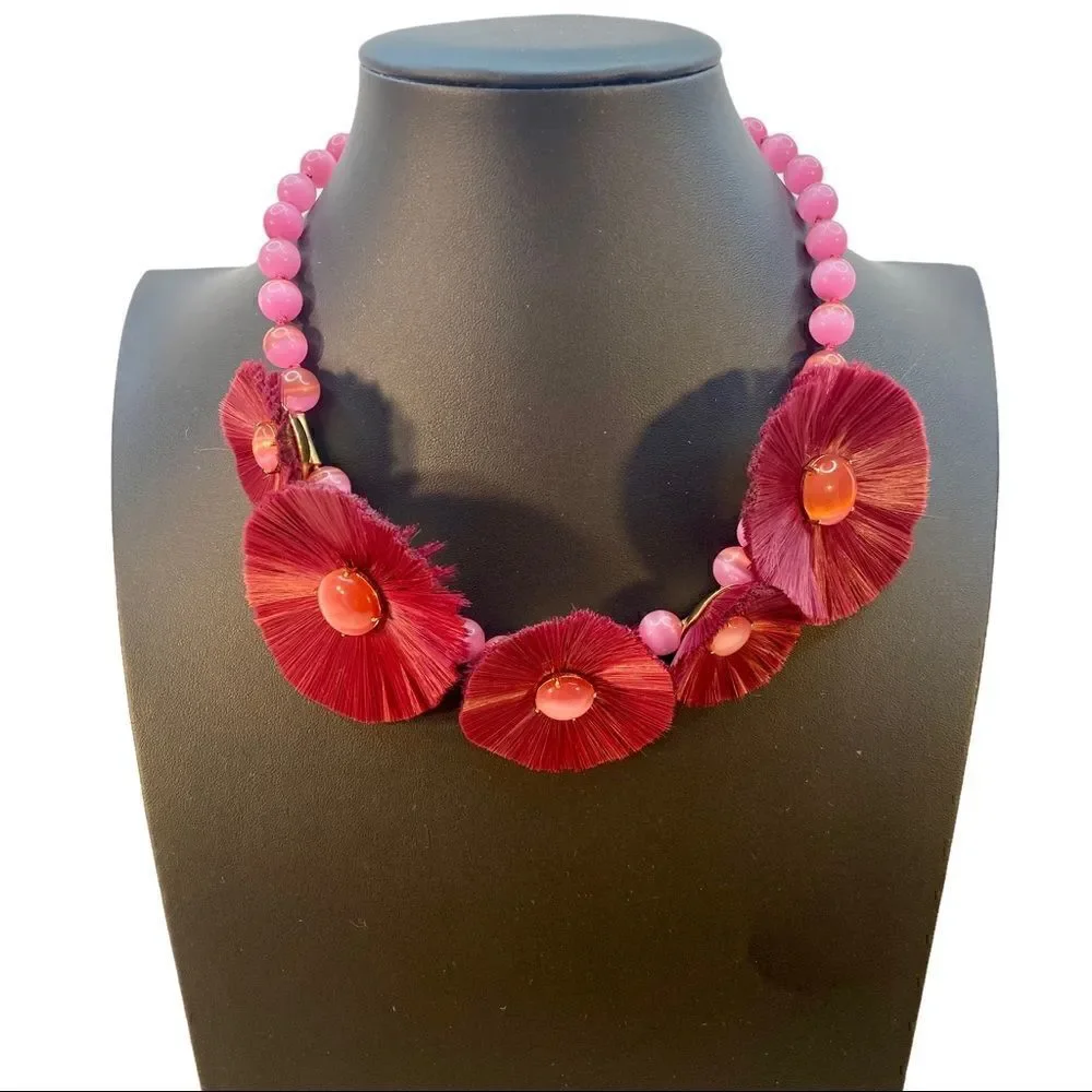 Kate Spade Posh Poppy Statement Necklace.  Gorgeous Piece!